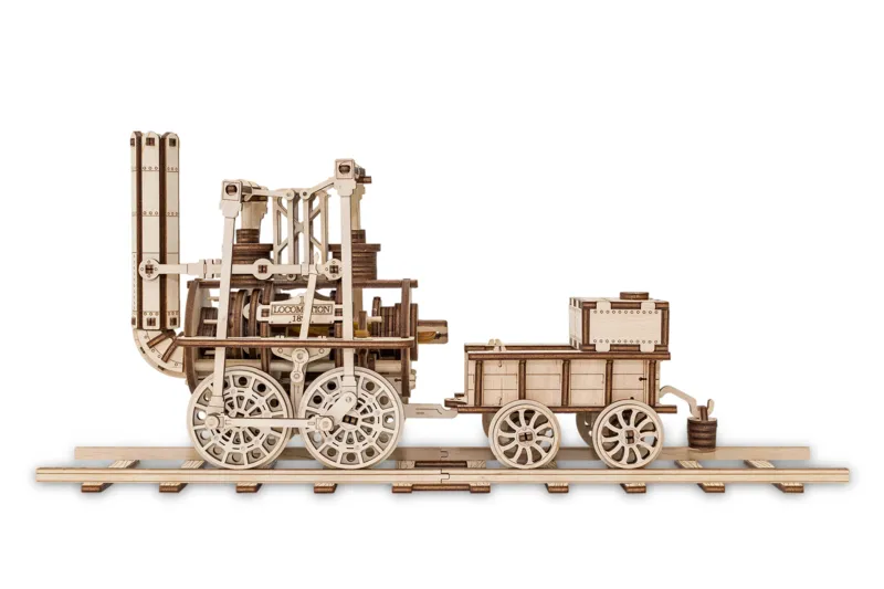 3D Wooden Jigsaw Puzzle - Locomotion