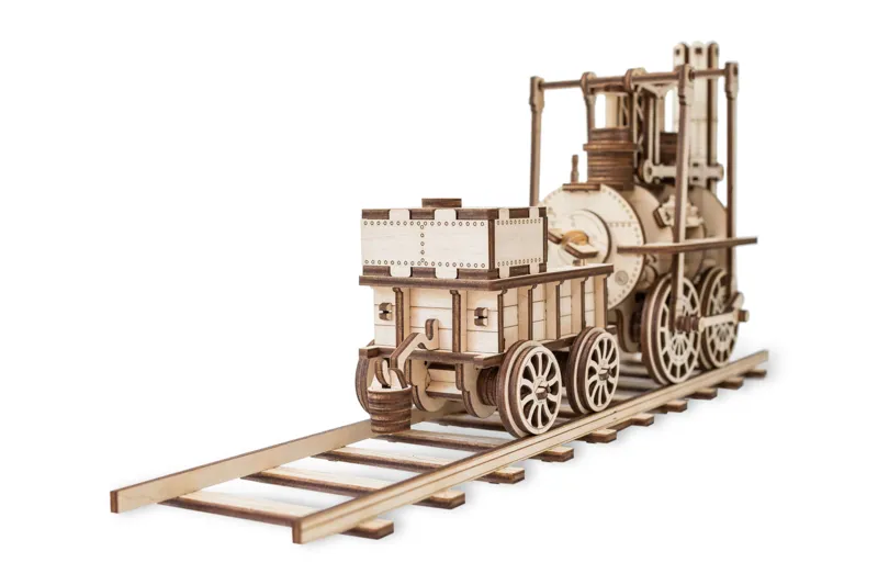 3D Wooden Jigsaw Puzzle - Locomotion