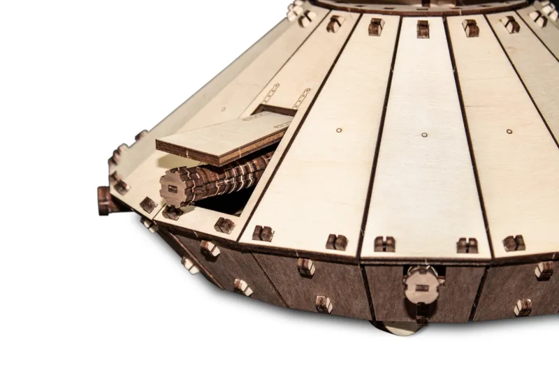 3D Wooden Jigsaw Puzzle - Da Vinci Tank