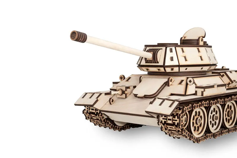 3D Wooden Jigsaw Puzzle - T34