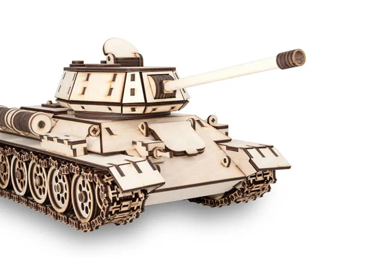 3D Wooden Jigsaw Puzzle - T34