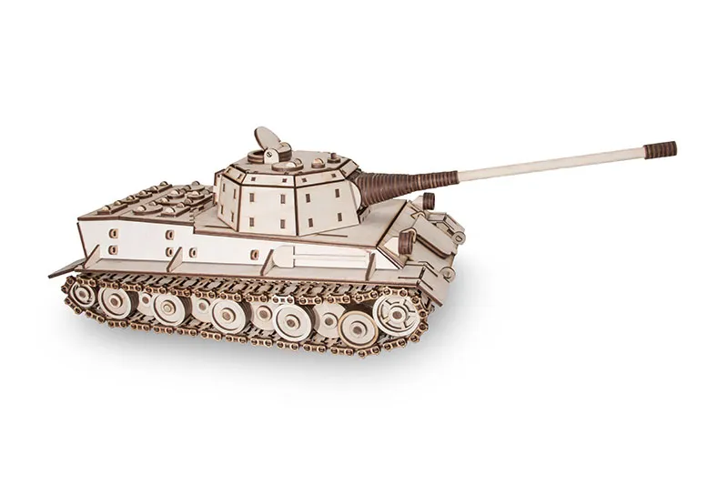 3D Wooden Jigsaw Puzzle - Tank Lowe