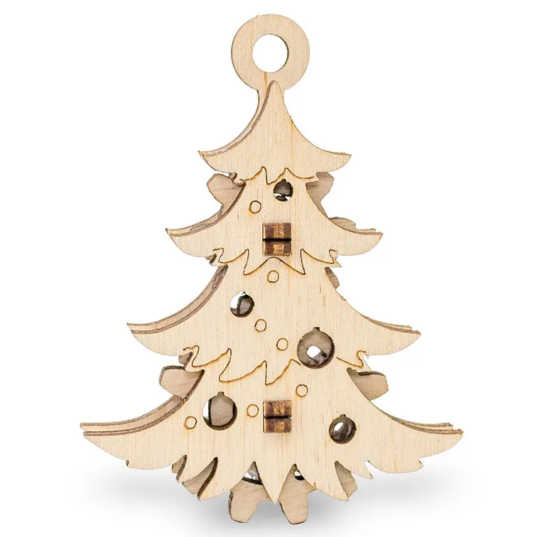 3D Wooden Jigsaw Puzzle - Christmas Tree