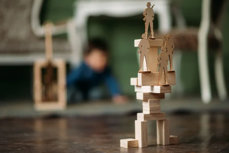 3D Wooden Jigsaw Puzzle - Trebuchet
