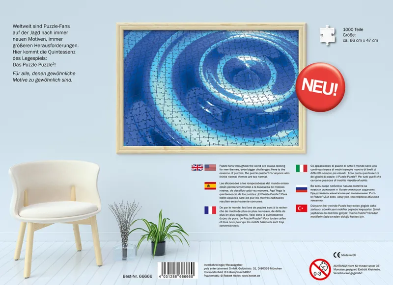 Puzzle-Puzzle² - Das Zweite Puzzle mit Einem Puzzlemuster