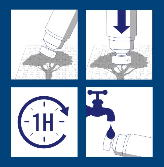 Glue 220 ml with a Sponge for 4 1000 Piece Puzzles