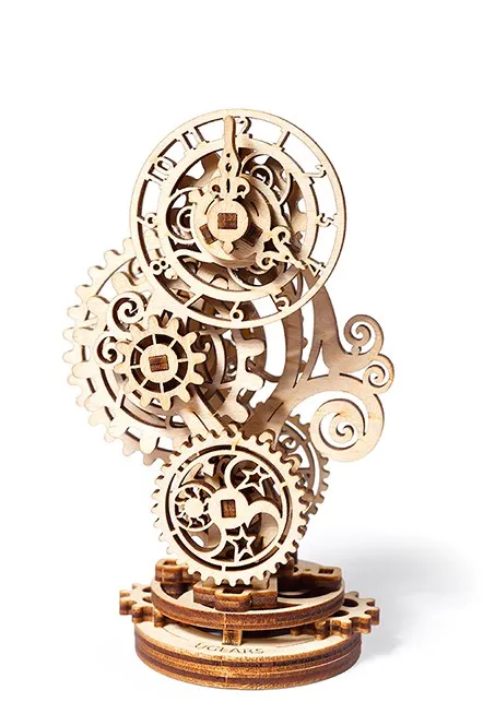 3D Wooden Jigsaw Puzzle - Steampunk Clock