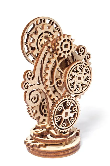 3D Wooden Jigsaw Puzzle - Steampunk Clock