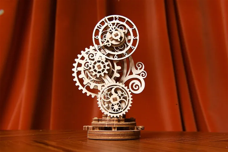 3D Wooden Jigsaw Puzzle - Steampunk Clock