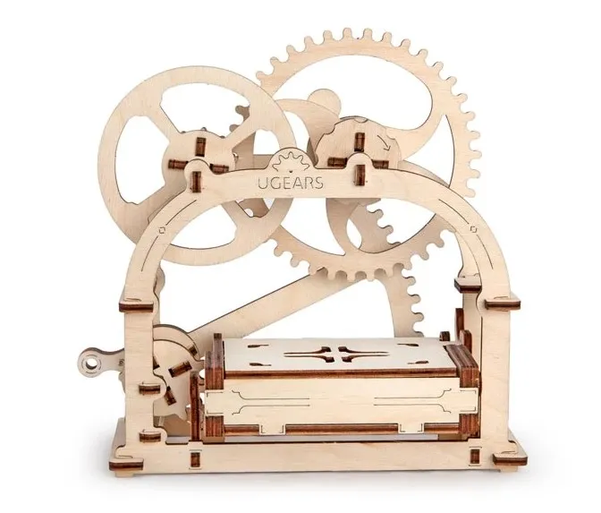3D Wooden Jigsaw Puzzle - Mechanical Box