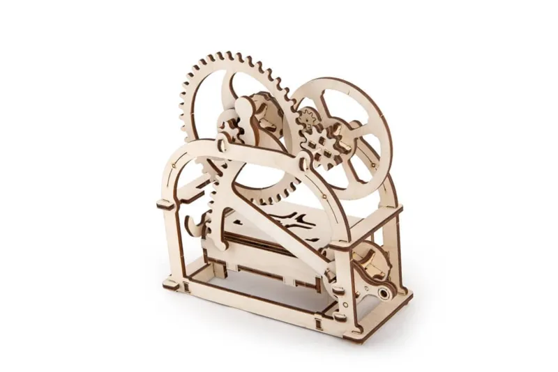 3D Wooden Jigsaw Puzzle - Mechanical Box