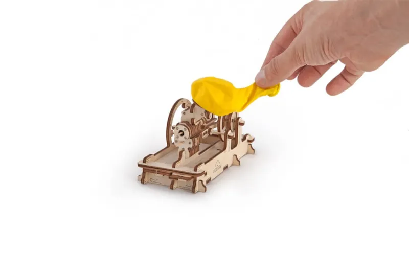 3D Wooden Jigsaw Puzzle - Pneumatic Engine