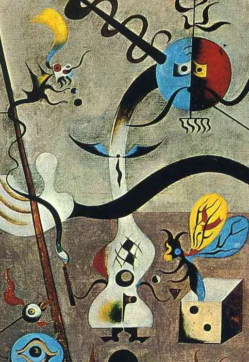 Joan Miro - The Harlequin's Carnival