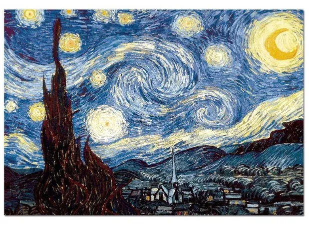 Vincent Van Gogh - Starry Night Over the Rhône