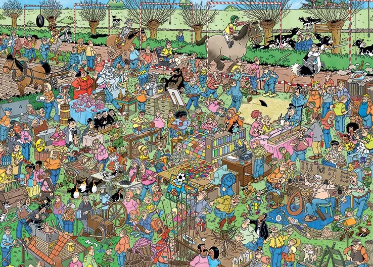 Jan Van Haasteren - The Dutch Craft Market