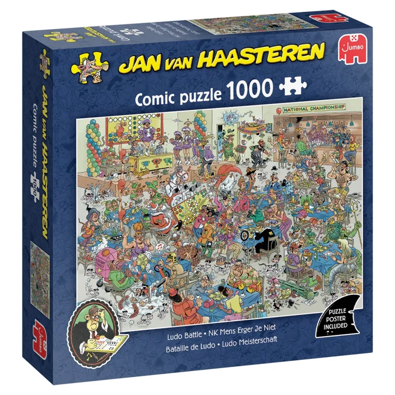 Jan van Haasteren - Ludo Battle (1000 pieces)