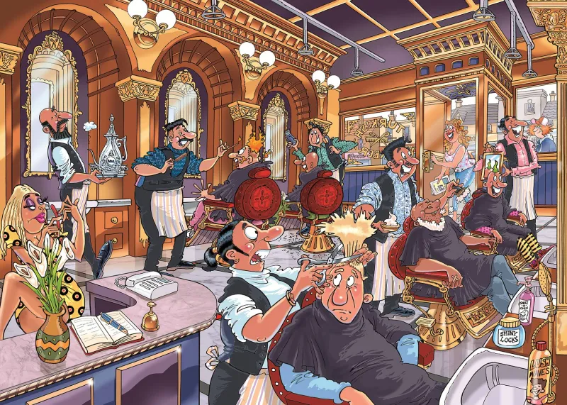 Wasgij Mystery 27 - A Close Shave!