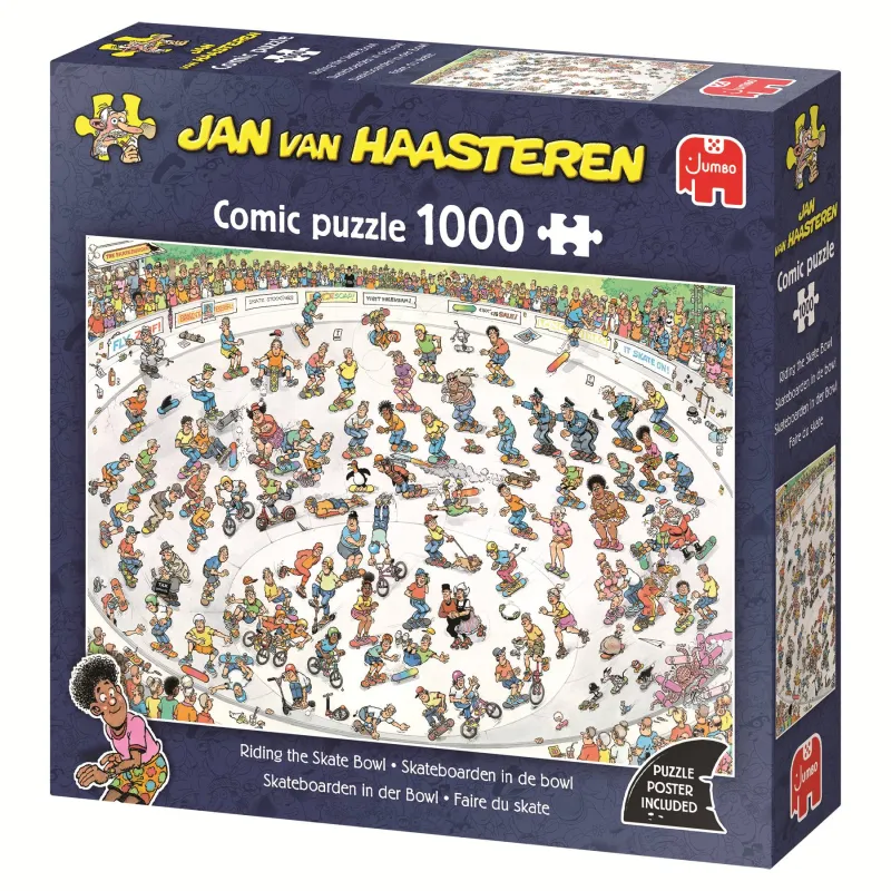 Jan van Haasteren - Riding the Skate Bowl