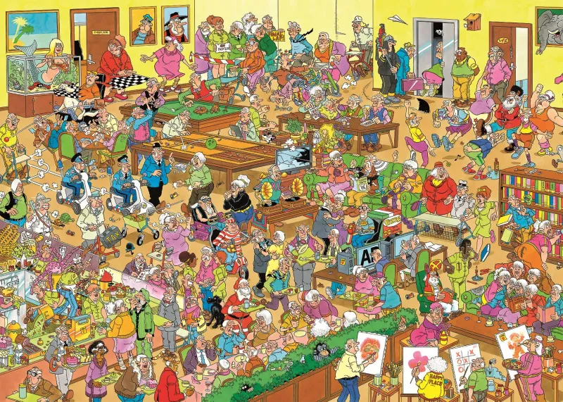 Jan van Haasteren - The Retirement Home