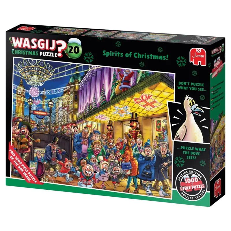 2 Puzzles - Wasgij Christmas 20 - Spirits of Christmas!