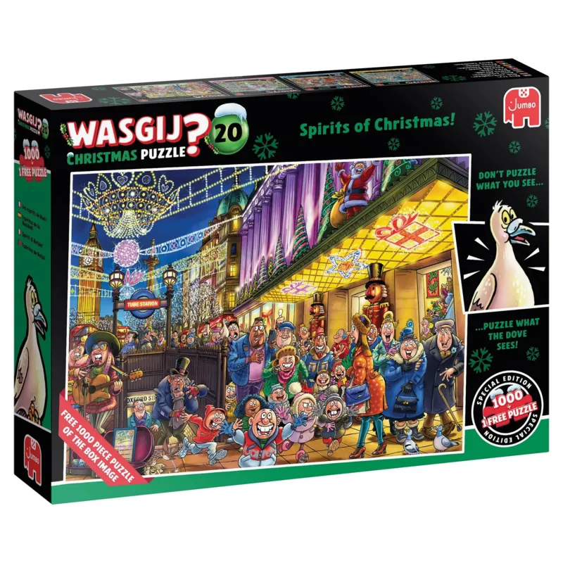 2 Puzzles - Wasgij Christmas 20 - Spirits of Christmas!