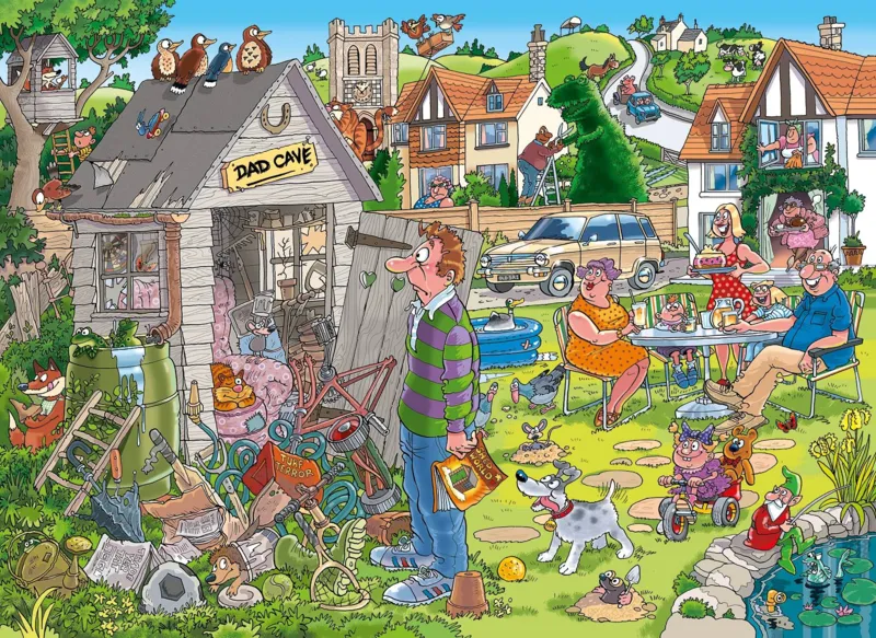 Wasgij Destiny 28 - Dad Cave !