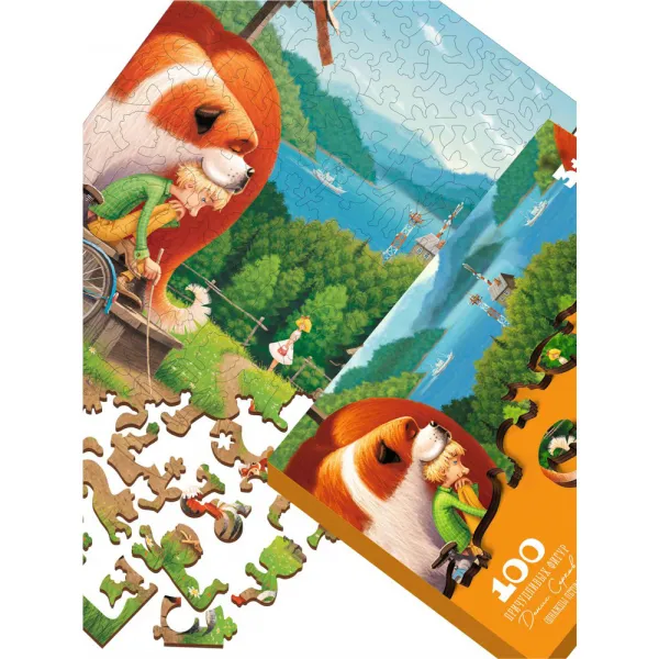 Wooden Jigsaw Puzzle - Summer Fairy Tale