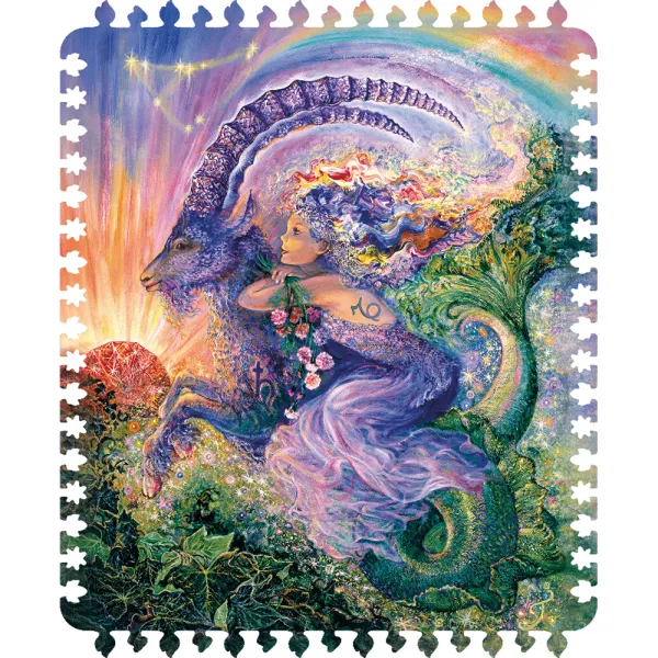 Wooden Jigsaw Puzzle - Zodiac Sign - Capricorn