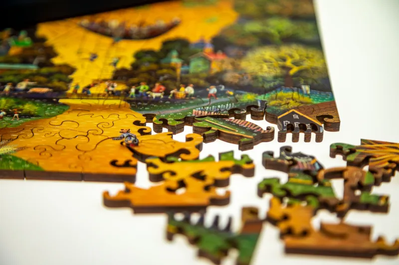 Wooden Puzzle - Journey in the Sky