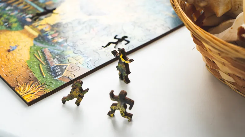 Wooden Puzzle - Journey in the Sky
