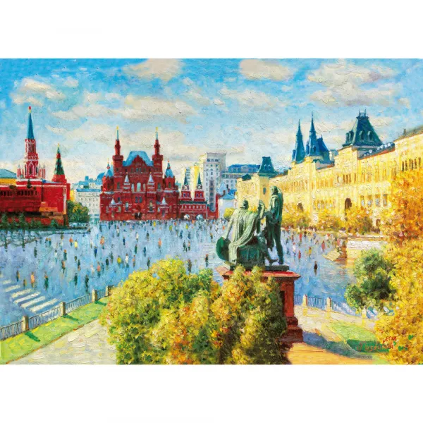 Wooden Jigsaw Puzzle - Moscow in the Year 870