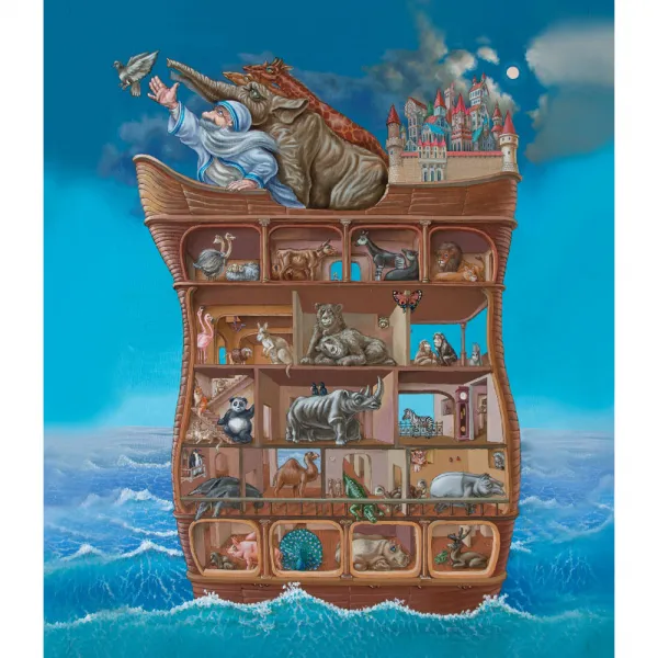 Wooden Jigsaw Puzzle - Noah's Ark