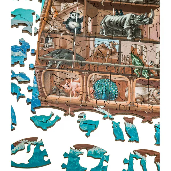 Wooden Jigsaw Puzzle - Noah's Ark