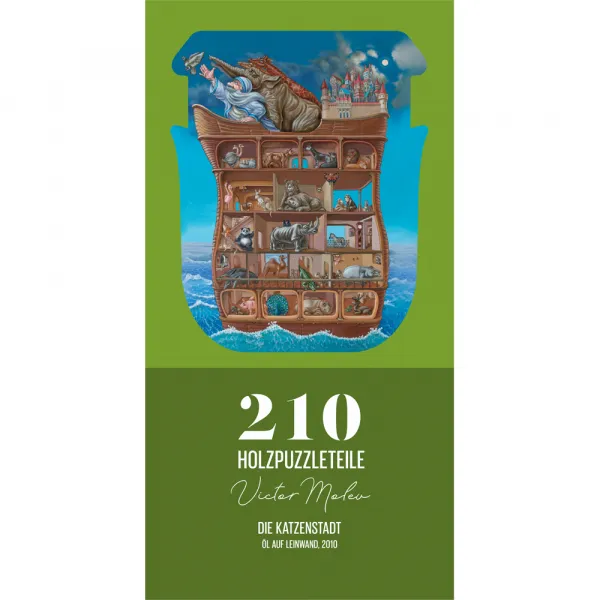 Wooden Jigsaw Puzzle - Noah's Ark