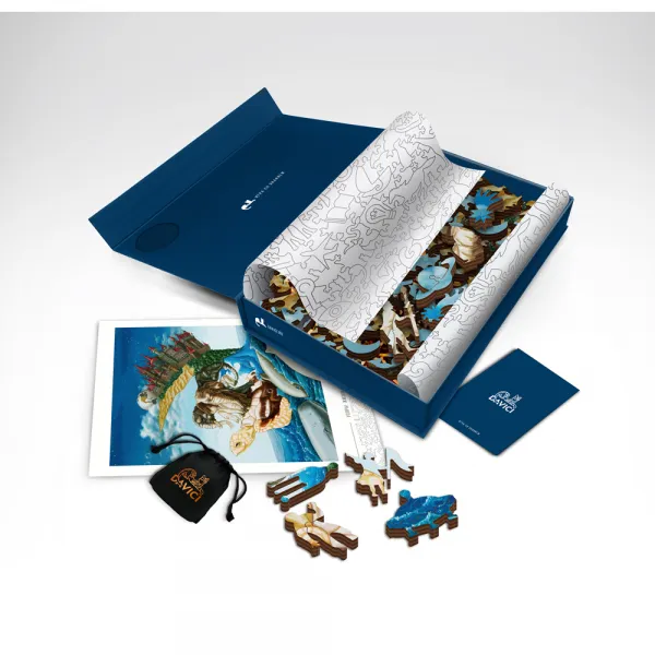 Wooden Jigsaw Puzzle - Stephen Hawking