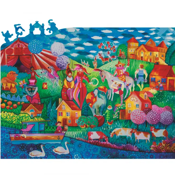 Wooden Jigsaw Puzzle - The Circus