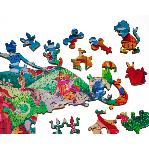 Wooden Jigsaw Puzzle - The Circus