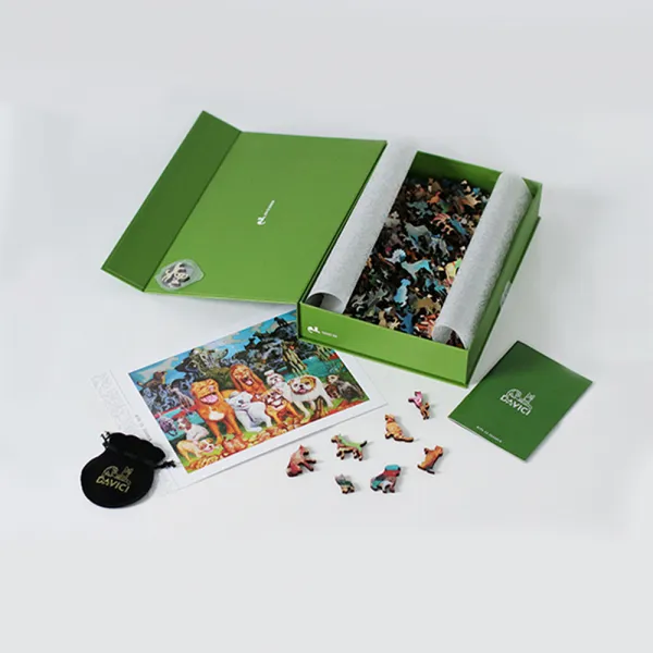 Wooden Jigsaw Puzzle - Lunchtime