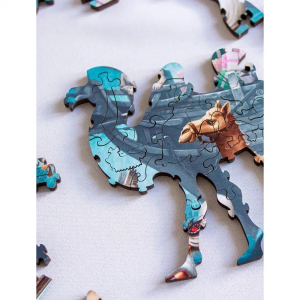 Wooden Jigsaw Puzzle - Treasure Ship