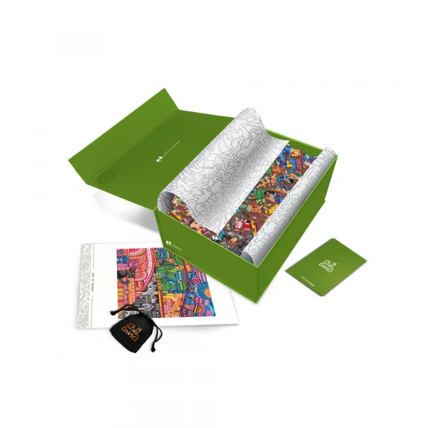 Wooden Jigsaw Puzzle - City of Cats