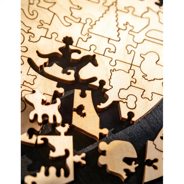 Wooden Jigsaw Puzzle - Portrait of Children