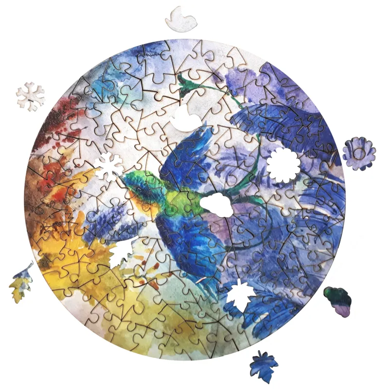 Wooden Puzzle - Spring