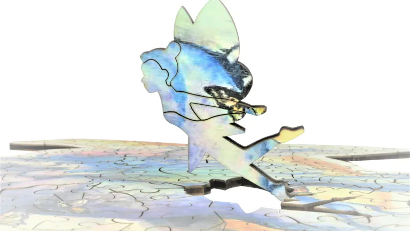 Wooden Puzzle - The Flying Unicorn