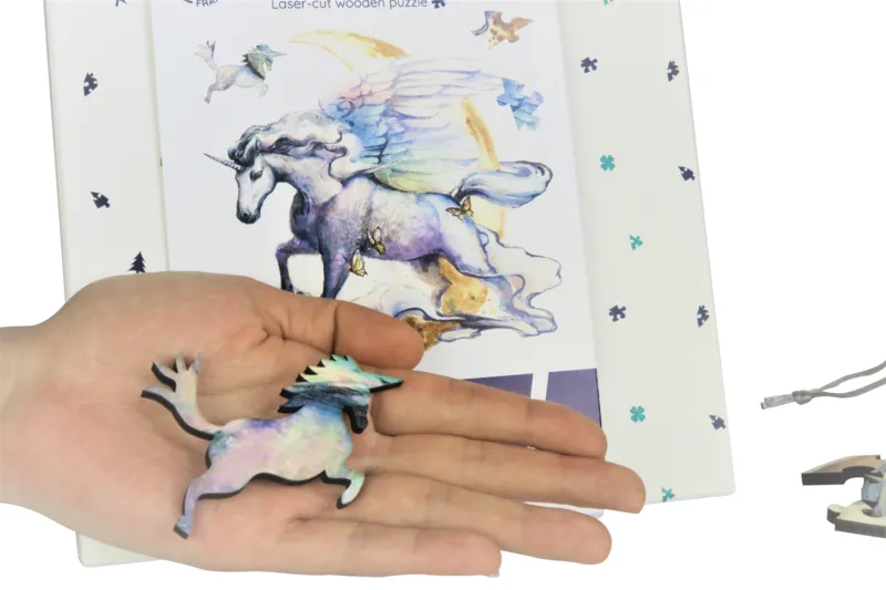 Wooden Puzzle - The Flying Unicorn
