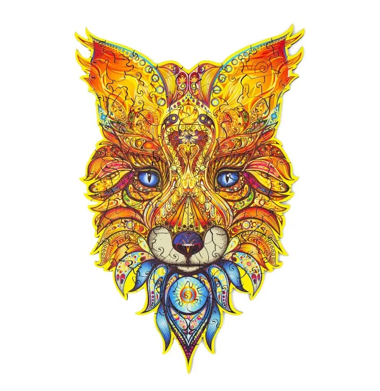 Wooden Puzzle - Cunning Fox