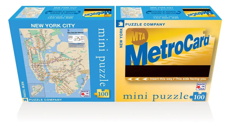 New York Subway Map Mini