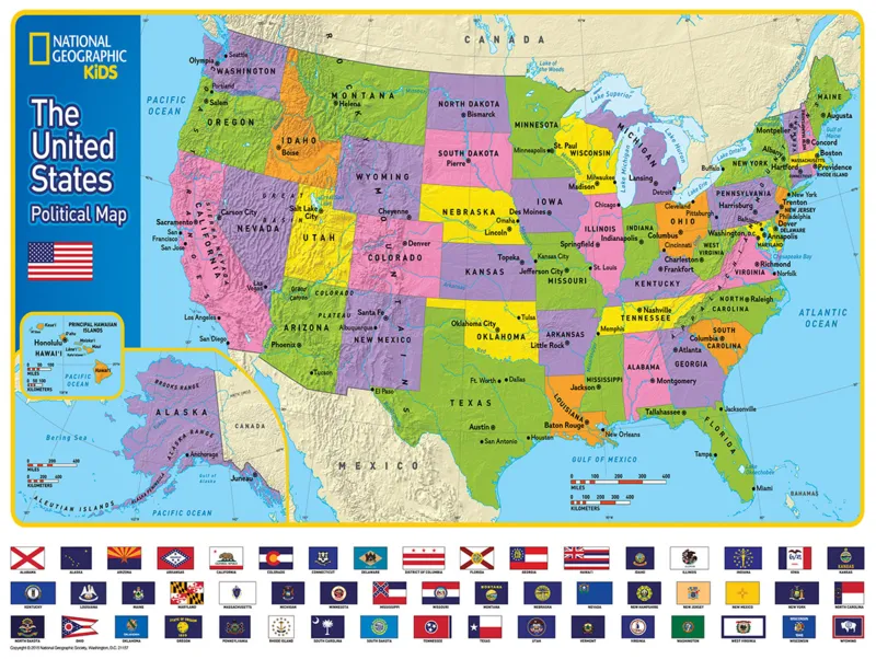 XXL Pieces - The USA and Its Flags