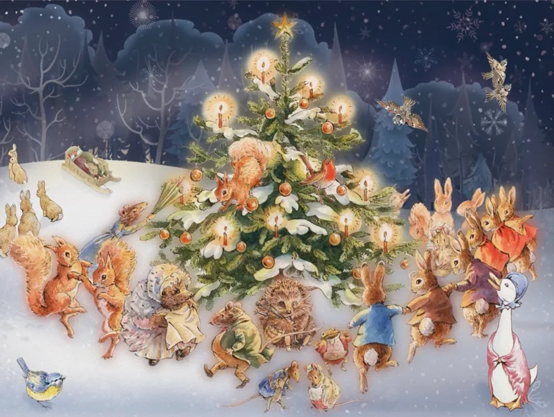 XXL Pieces - Peter Rabbit - Around the Christmas Tree