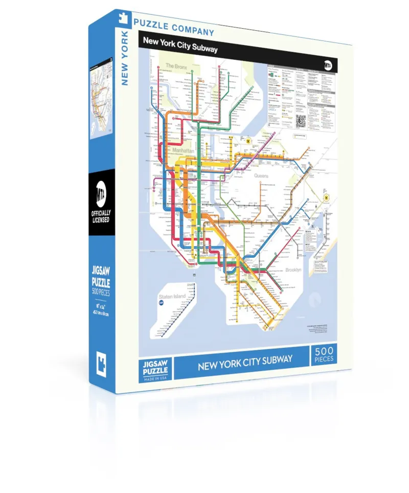 XXL Pieces - New York Subway Map
