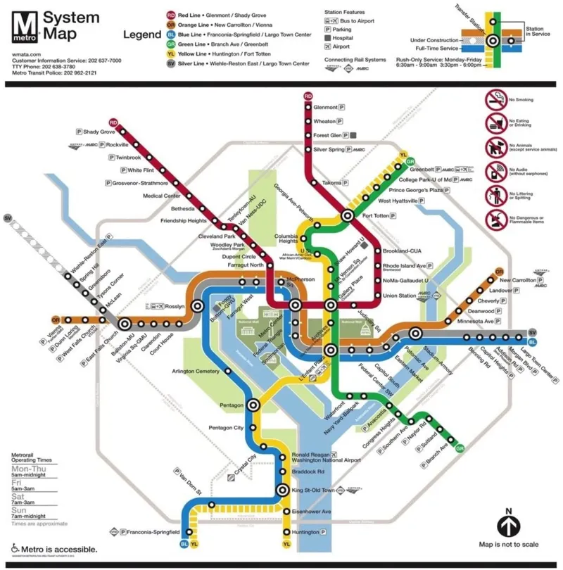 XXL Pieces - Washington DC Subway